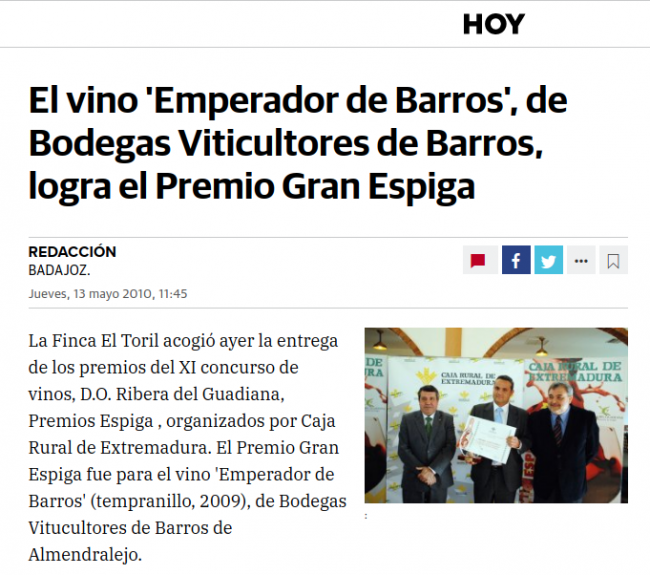 Captura de pantalla de 2020-05-29 00-10-17 Emperador de Barros, Premio Gran Espiga